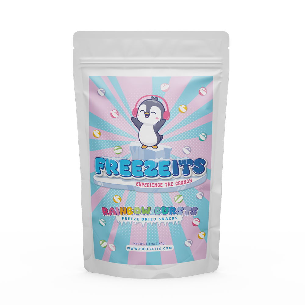 Freezeits Rainbow Bursts 5.1 oz Bag