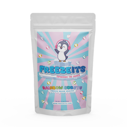 Freezeits Rainbow Bursts 5.1 oz Bag