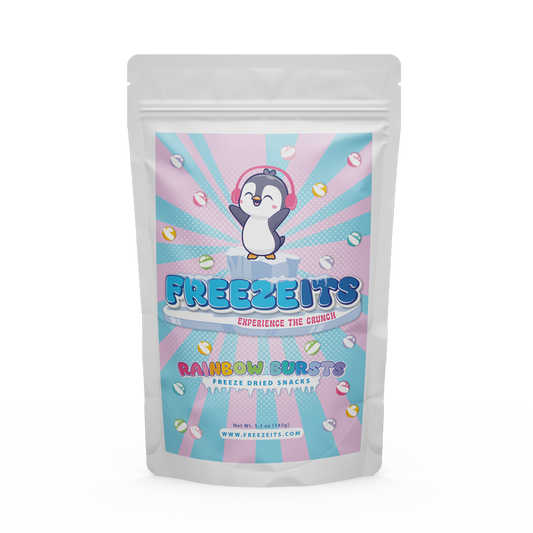 Freezeits Rainbow Bursts 5.1 oz Bag